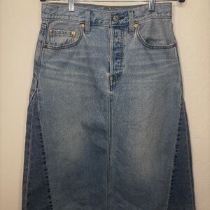 Levis's denim skirt skirt size 27